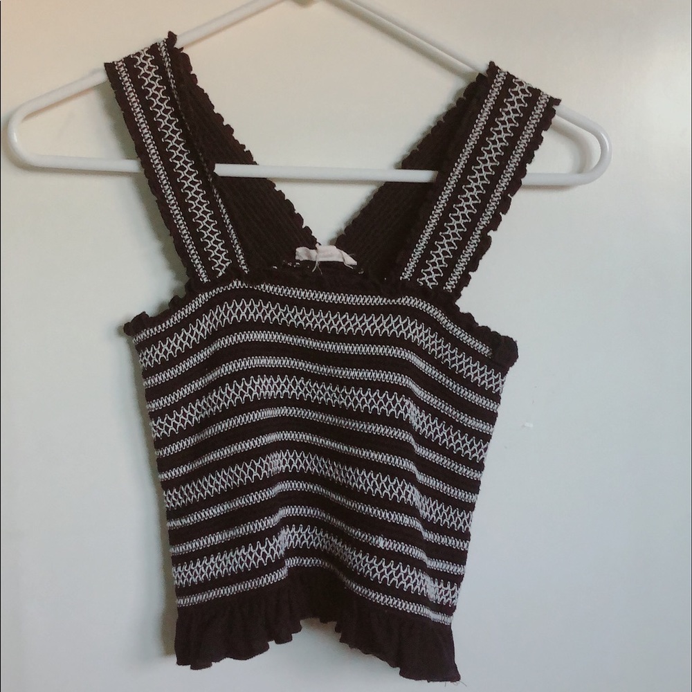 PacSun la hearts crop top